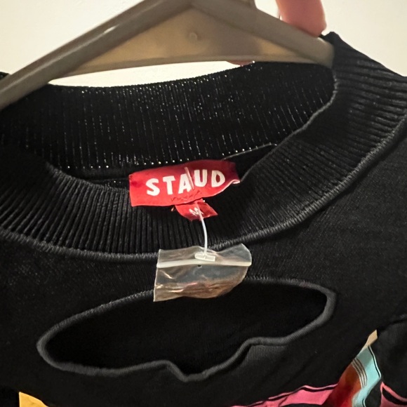 STAUD Clara Multicolor Minidress - Picture 4 of 7